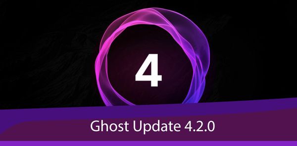 Ghost 4.2.0 Update